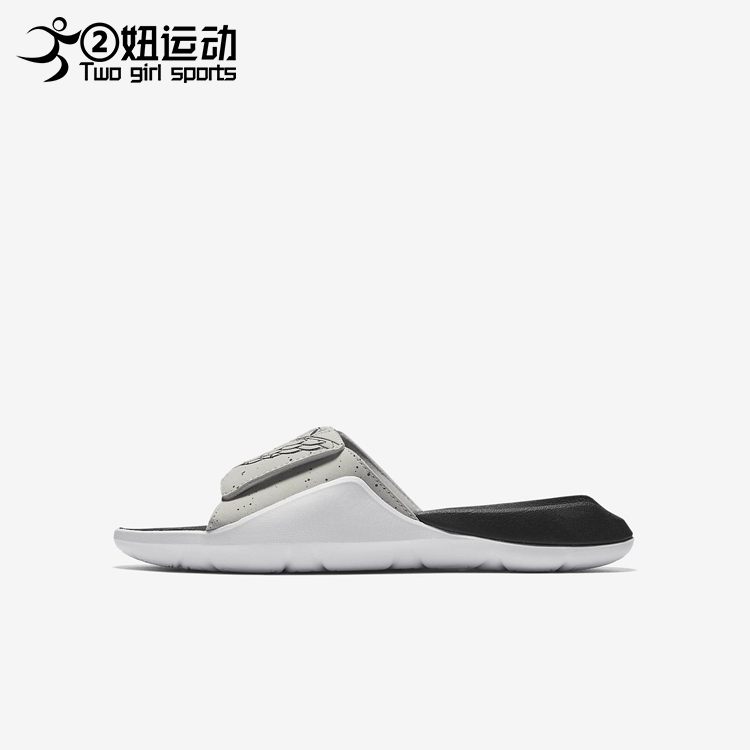 Giày thể thao nam Velcro chống trơn trượt của Jordan Jordan2525-5-52525-003-002 - Dép thể thao