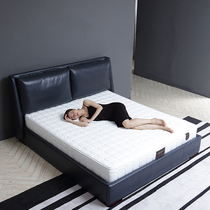 Imported Thai natural latex mattress Simmons whole mesh spring 1 8 meters 1 5 meters Bedroom soft and hard moderate coconut brown