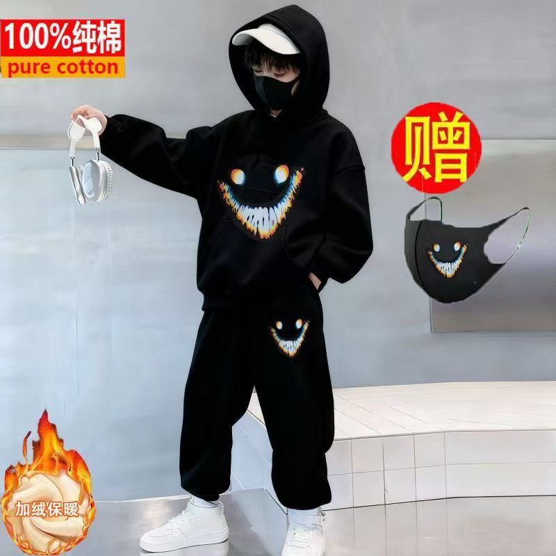 Backrooms Merchandise: Hooded Sweatshirt, Smiling Student Hoodie, Sports Children's Set Backrooms Merchandise: Hooded Sweatshirt, Smiling Student Hoodie, Sports Children's Set
