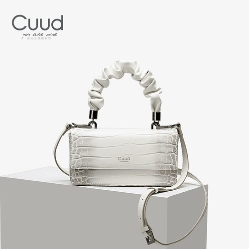 Сумка через плечо, изысканный стиль, градиент, крокодиловый принт