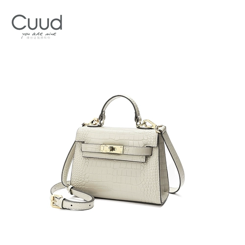 Белая сумка через плечо, модная сумка для телефона, небольшая сумка, из натуральной кожи, крокодиловый принт