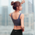 Wake-up vest line kiểu vest thể thao chống sốc tụ tập rập khuôn vẻ đẹp trở lại đồ lót nữ đào tạo yoga braN - Đồ lót thể thao áo bra tập gym Đồ lót thể thao