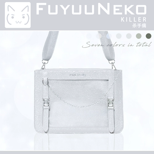 浮游猫 Оригинальная вместительная и большая сумка через плечо