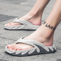 Japan herringbone drag male summer outside wearing non-slip deodorant outdoor beach clip feet soft bottom men cool slippers Vietnam