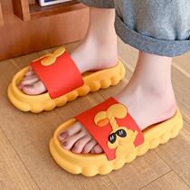 Japanese Sandals Womens Bathroom Home Superior Sense Non-slip Bath Trampled Sandals Slippers Comfort and soft outwear