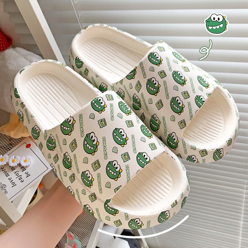 Japanese shit slippers female Xiako lovely home bathroom anti-skating room couple student worn out of cool drag