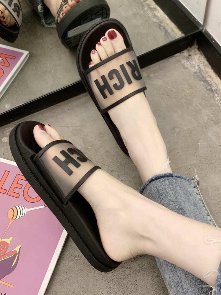 Japanese slippers women's summer indoor home non-slip dormitory bath drag fashion couples wear sandals and slippers for men