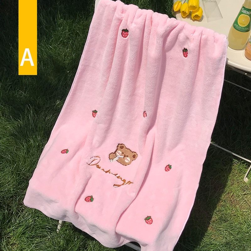 Japanese bath towel female summer home with pure cotton water suction speed dry not easy to drop Mao adult child baby can be worn in wrap