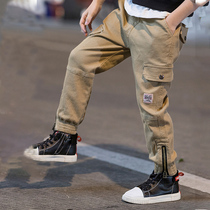 Boys clothing pants 2021 New autumn clothing childrens pants Chauchai Chauchai Chauchai Chauchai Boy Handsome