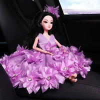 Цветочный светлово -цветочный свет Пурпурная большая волна Корона кукла 1