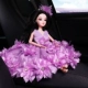 Цветочный светлово -цветочный свет Пурпурная большая волна Корона кукла 1