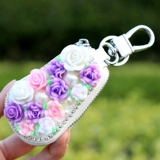 Ключница ручной работы, ключи от машины, модная креативная универсальная сумка через плечо, «сделай сам»