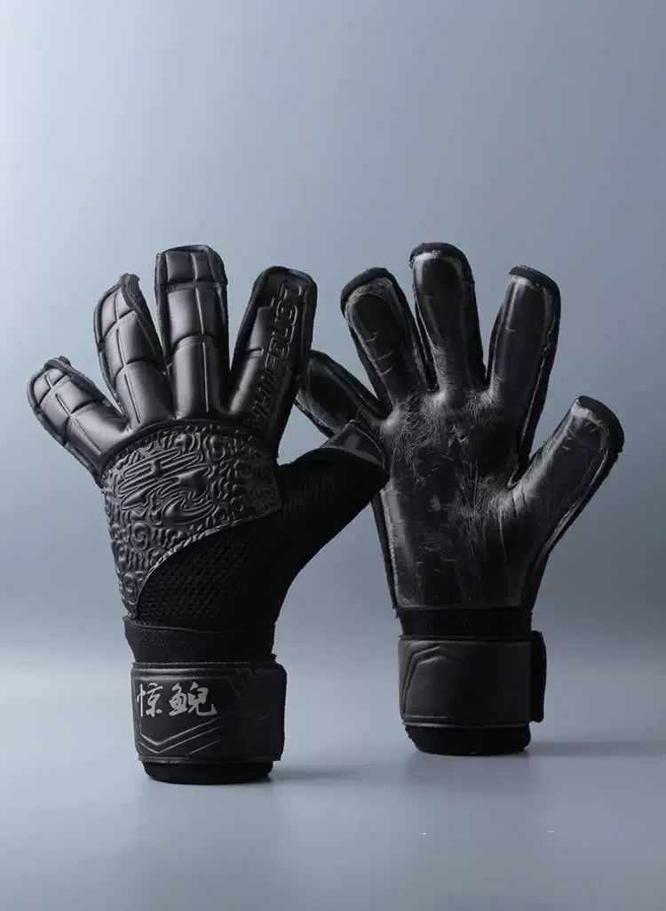 Goalkeeper Mr. Xu thickened SSP latex Longtada gloves breathable soccer goalkeeper gloves