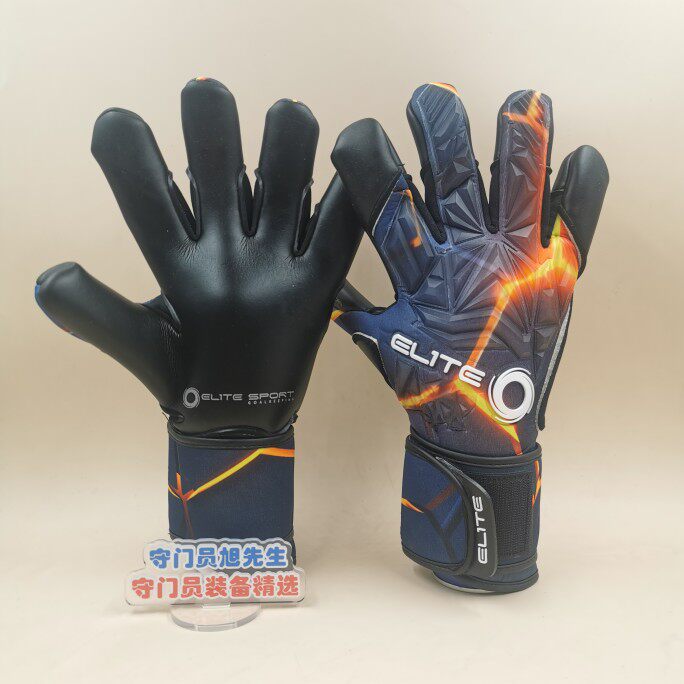 Goalkeeper Mr. Xu American Halo 2022 All Sky Ball Latex Inseam Half-pipe Finger Goalkeeper Gloves - Taobao
