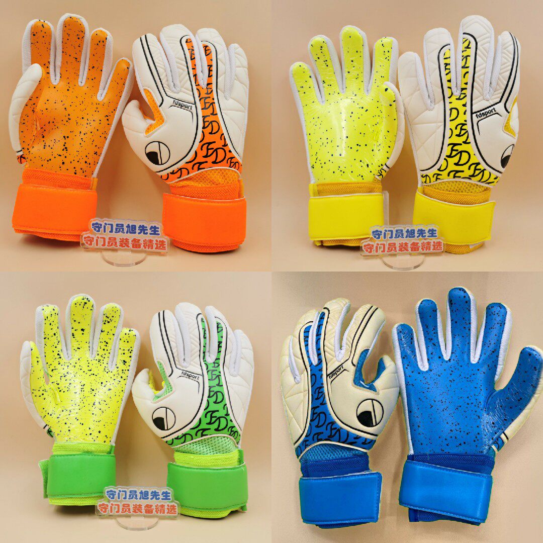 Goalkeeper Mr. Xu Yu series 3 0 goalkeeper gloves wear-resistant non-slip latex no finger guards inseam hand - Taobao