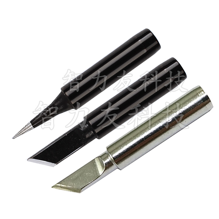 936 Soldering Iron Head Knife-shaped Pointed Head 936 Lead-Free Soldering Tip Knife Head Pointed Horseshoe 900M-T-K I