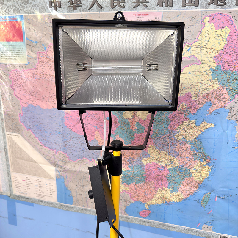 1000W Halogen Tungsten Lamp Simulates Sunlight for Experimental Operations, Can Be Dimmed to Control Heating and Light Output, Full Spectrum 1000W Halogen Tungsten Lamp Simulates Sunlight for Experimental Operations, Can Be Dimmed to Control Heating and Light Output, Full Spectrum