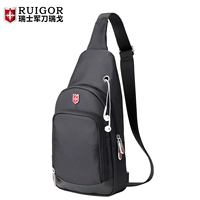 Rui Ge Swiss Army Dao cross Shoulder Bag Swiss vú Bag Men Bag Business Casual Oxford vải cưỡi cặp laptop