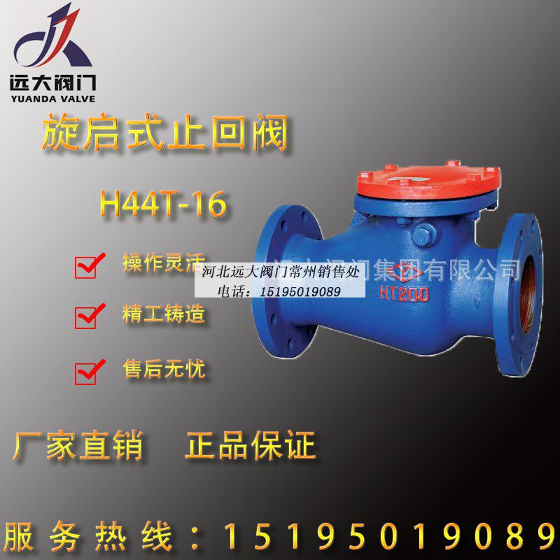 Yuanda valve Yao word swing check valve check valve one-way valve H44T-10 16 DN40~600