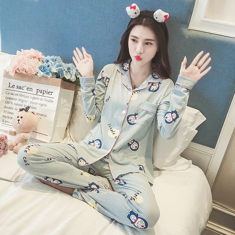 Pyjama pour femme      à manches longues - Ref 2994350 Image 1