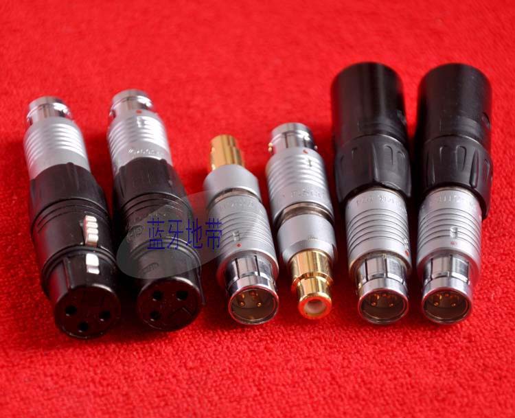 Cello Switchhead Audio-specific FISCHER adapter plug to XLR balance to RCA audio