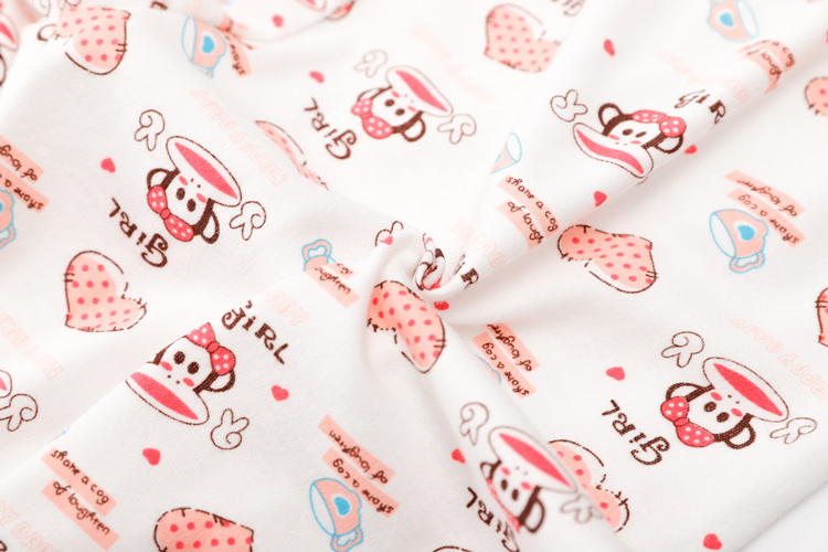 Quần ngủ cho bé gái cotton mùa thu và mùa đông dệt kim cotton dày quần cotton nhà rộng cộng với quần mùa xuân béo quần vải nam