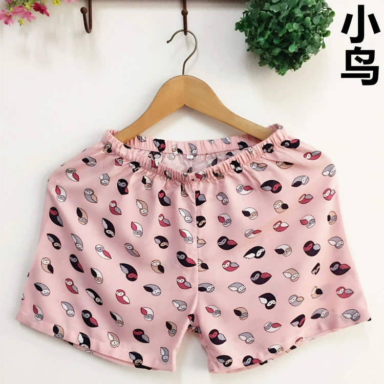 Đặc biệt cung cấp nhân tạo bông mùa hè bông lụa quần short bông phụ nữ lỏng lẻo thường nóng quần thể thao nhà bông đồ ngủ quần jogger nam