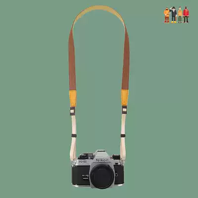 (Feline Giant) Micro single-eye camera Polaroid single-eye shoulder strap camera retro dual-purpose narrow baby bag
