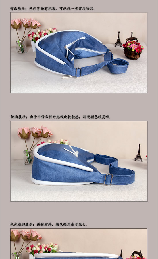 Túi xách nữ 2019 phiên bản Hàn Quốc của túi vải denim thời trang túi đeo vai nhỏ tươi giản dị chéo chéo lớn túi thủy triều - Túi xách nữ túi đeo chéo nữ mini