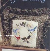 Luoluo 10111 Five Little Birds Cross Stitch Chart Redraw XSD Source File