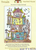 Luo Luo Bothy Threads- XCT25 Halloween Little House Cross Stitch Chart Redraw XSD Source File