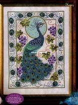 Luoluo 9951zz animal peacock cross stitch picture redraw XSD source file DIY