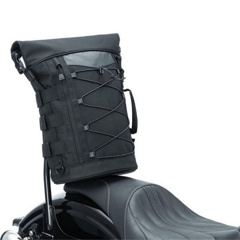 Expandable Luggage Backpack, Rear Seat Backrest, and Passenger Rear Tail Gear Suitable for Harley Universal Models