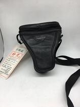 Leather first layer leather sheepskin triangle bag micro retro SLR camera leather camera bag
