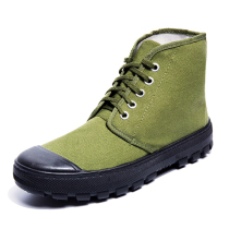 Spring and Autumn High Jiefang Jiefang Shoes Men and Women Non-slip Rubber Bottom Farmland Construction Site Mountain Work Labor Rubber Shoes