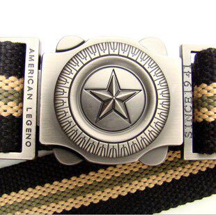 Outdoor Tactical belt Canvas Belt Girdle Belt Jun Pants With Youth Inserts Buckle Belt Army Precepts Jeans Pants