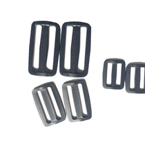 Black Japanese plastic buckle DIY luggage accessories inner diameter button buckle 20mm50mm38mm25mm accessories