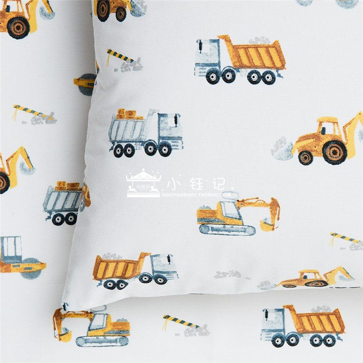 Xiaoyuji Australia adairs baby and children's bedding sheets, mattresses, pillowcases, engineering trucks, excavation trucks