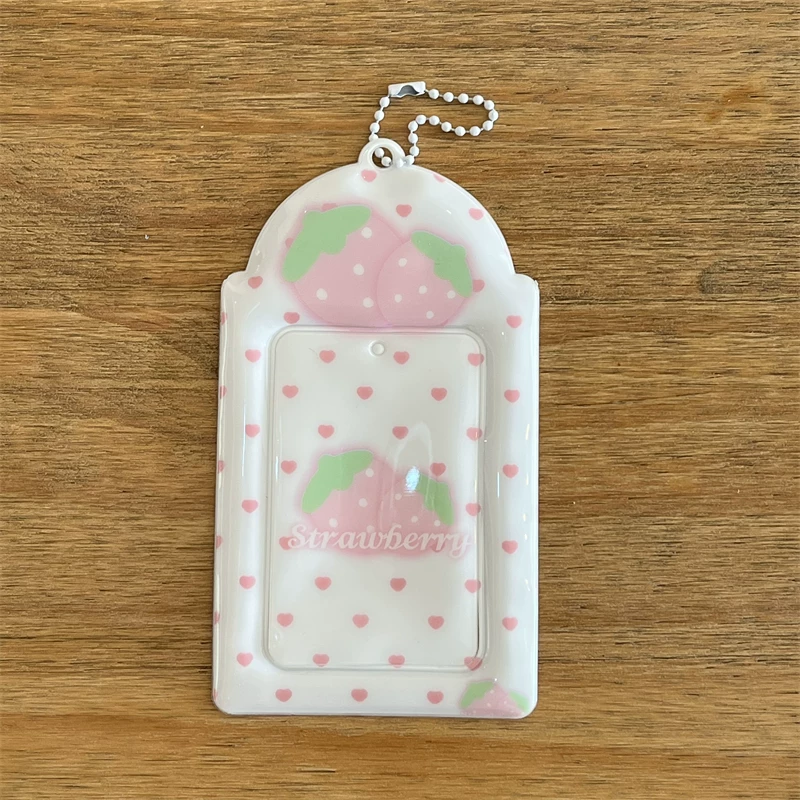 Polaroid cute клубничный бренд держатель карты система хранения подставка подвеска 3 дюйма