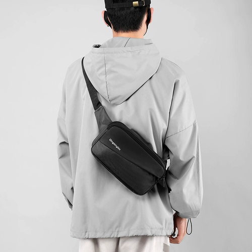 Мужская универсальная спортивная поясная сумка, японская нагрудная сумка, сумка через плечо, сумка на одно плечо, рюкзак