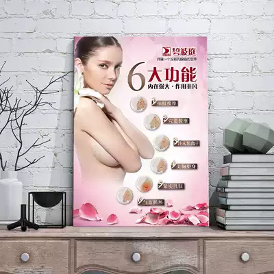Bibo Ting poster posters chest buttocks private shoulder and neck physiotherapy Health Center beauty salon wall mural decoration