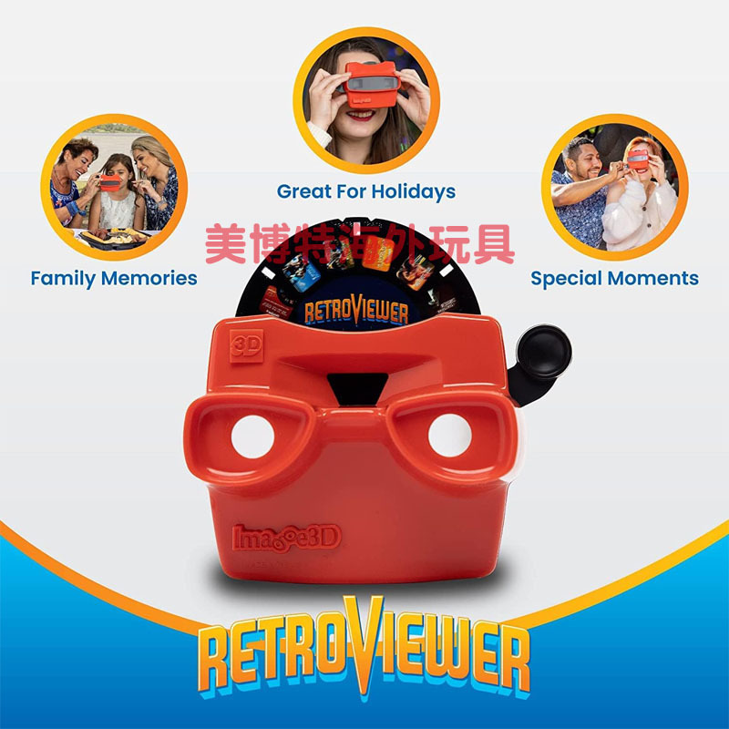 Image 3D American Genuine 3D Image DIY Production Scroll Slide Projector Viewfinder