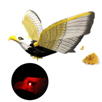 Stall hot toys supply electric hanging line flying eagle 360 degree rotating hanging line Flying bird Temple Fair hot toys