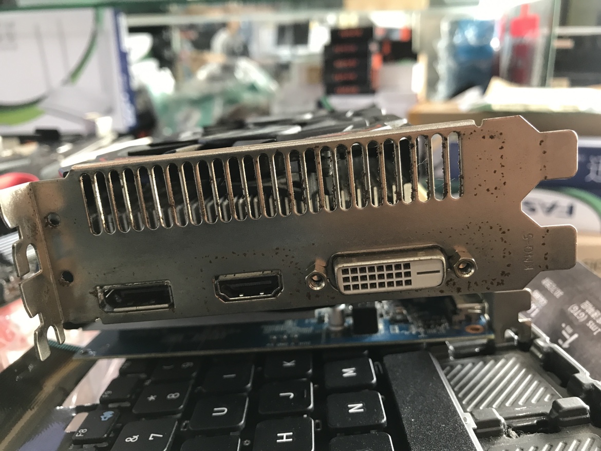 Brand new pine view 580 8G 2048 graphics card bezel file graphics card iron bar KNG-5