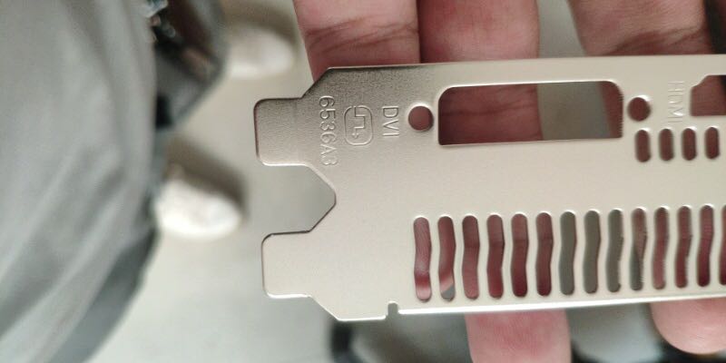 XFX 560 gear bar graphics card iron bar block 6536A3