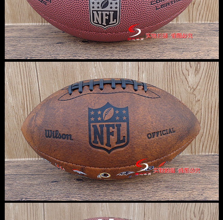 Wilson Wilson đoạt giải bóng đá Mỹ đích thực cho học sinh thiếu nhi 7th 6th 3 5th NFL football găng tay bóng bầu dục