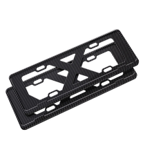 Real carbon fiber license plate frame license plate frame fuel vehicle license plate frame suitable for BMW Mercedes-Benz Audi Land Rover