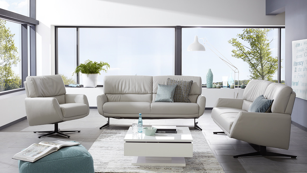 期間限定価格) Himolla Tangram 1P本革ソファ 【公式通販】