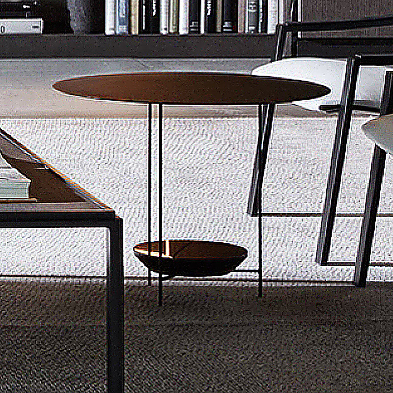 Molteni & C. PANNA COTTA コーヒーテーブル 大理石 黒 Panna Cotta