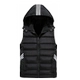 Mùa thu và mùa đông xuống áo vest nam dày cộng với phân bón XL cotton vest vai nam béo và phụ nữ vest áo ba lỗ tập gym nam Áo vest cotton